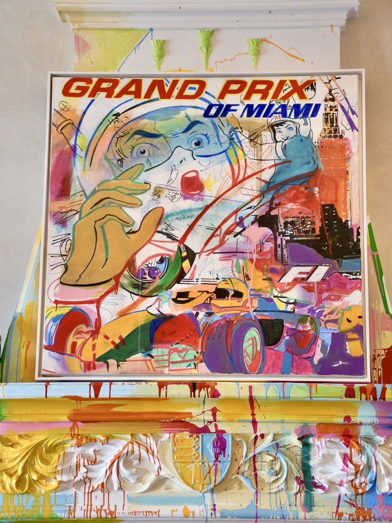 event with the participation of artist Leonardo Hidalgo