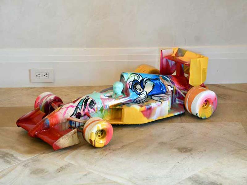 event with the participation of artist Leonardo Hidalgo