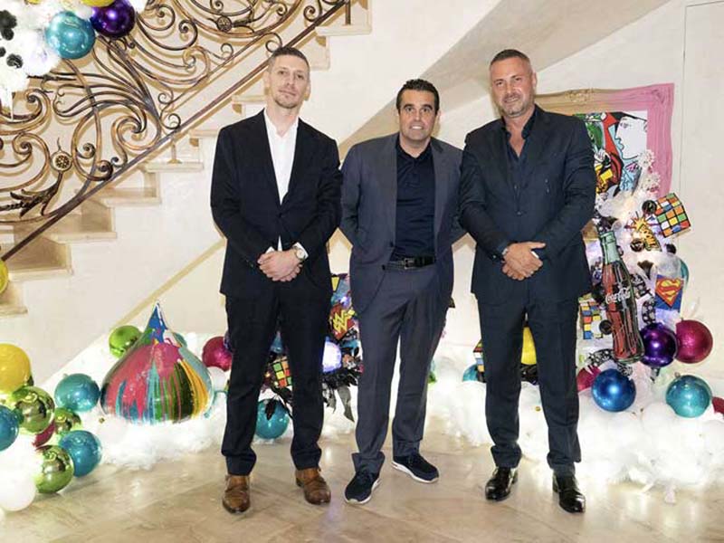 event with the participation of artist Leonardo Hidalgo