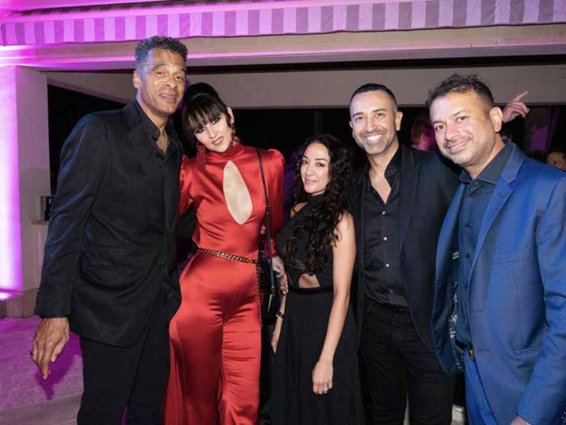 event with the participation of artist Leonardo Hidalgo