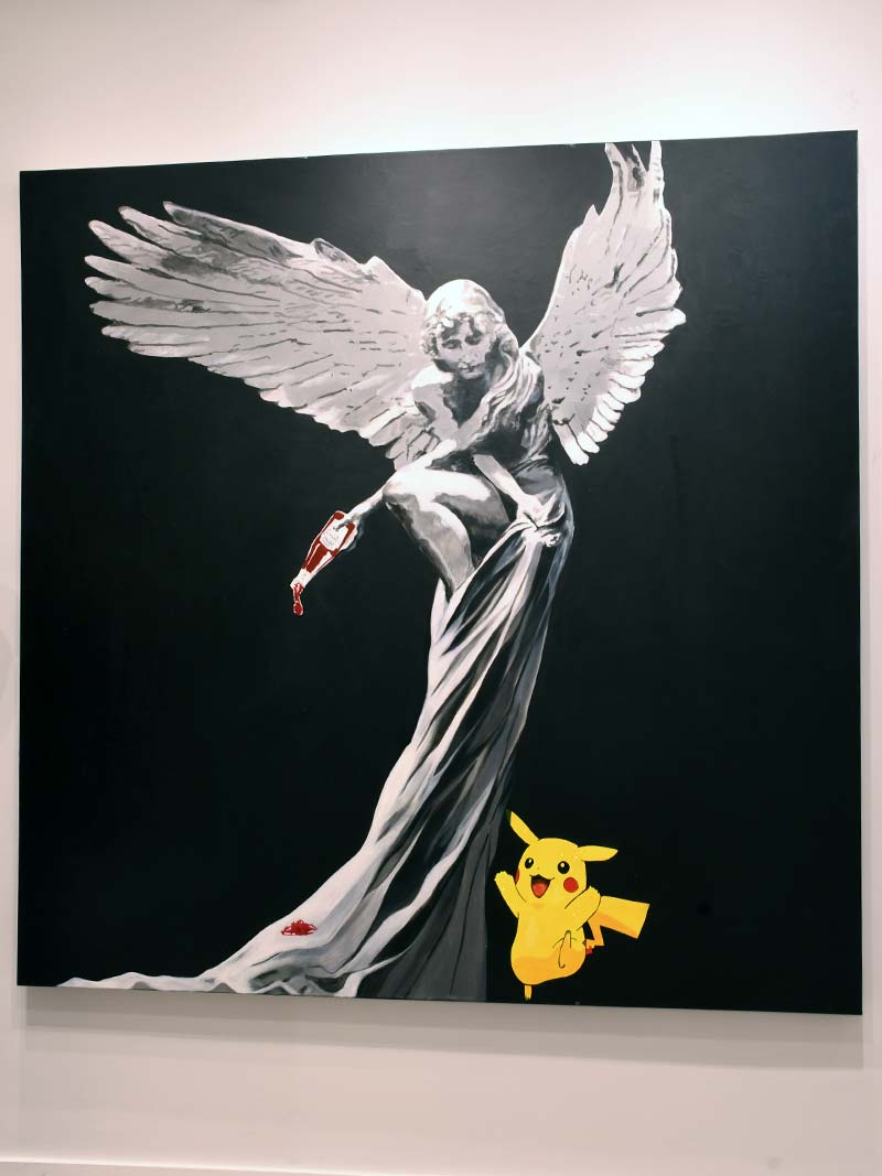 event with the participation of artist Leonardo Hidalgo